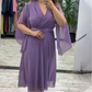 👗 Rochie elegantă cu decolteu în V pentru femei