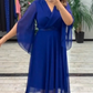 👗 Rochie elegantă cu decolteu în V pentru femei