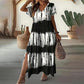 【S-4XL】👗Rochie pentru femei cu decolteu V Gradient