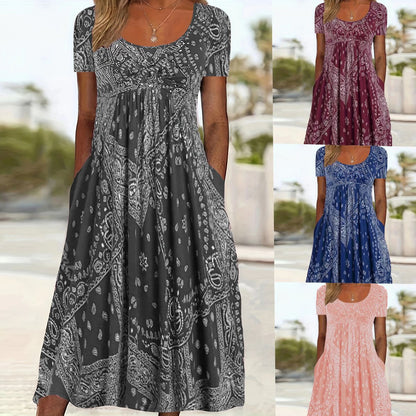 Rochie florală elegantă pentru femei