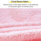Prosoape de baie absorbante Faux Coral Fleece
