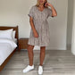 【S-3XL】Rochie pentru femei cu decolteu în V și imprimeu leopard