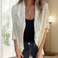💄 Cardigan casual din plasă pentru femei