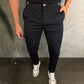 💖👖Pantaloni slim fit pentru bărbați, cu talie elastică