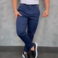 💖👖Pantaloni slim fit pentru bărbați, cu talie elastică