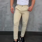💖👖Pantaloni slim fit pentru bărbați, cu talie elastică