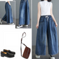 👖 Pantaloni di jeans a gamba larga in stile vintage