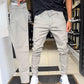 Pantaloni slim fit casual pentru bărbați, culoare solidă