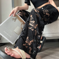 💜 PROMOTIE DE ZIUA ULTIMA - 50% REDUCERE 💜 Pantaloni cu imprimeu cu strasuri, pentru femei