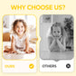 Puzzle magnetic Face Dress Up Joc de călătorie Jucărie educativă pentru copii de vârstă preșcolară, cu două fețe