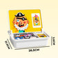 Puzzle magnetic Face Dress Up Joc de călătorie Jucărie educativă pentru copii de vârstă preșcolară, cu două fețe