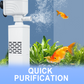 Filtru de acvariu 3 in 1 - filtrare, oxigenare si pompare a apei