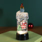 📦Livrare gratuită📦🎅Baterie operată luminoasă de Crăciun Snow Globe Candle