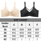 🔥 Sutien elegant pentru femei, cu cupă integrală, transparent, mărime mare