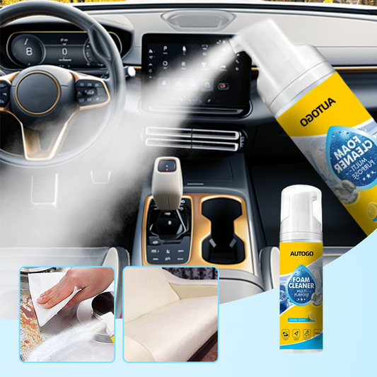 🧼 Spumă de curățare puternică și multifuncțională pentru interiorul mașinii 🚗✨