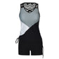 Costum de baie din două piese, tip tankini, pentru femei, cu imprimeu