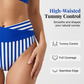 🌊REDUCERE DE 50%🏖️Costum de Baie Color Block – În Stoc & Ramburs 👙🎨