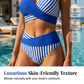 🌊REDUCERE DE 50%🏖️Costum de Baie Color Block – În Stoc & Ramburs 👙🎨
