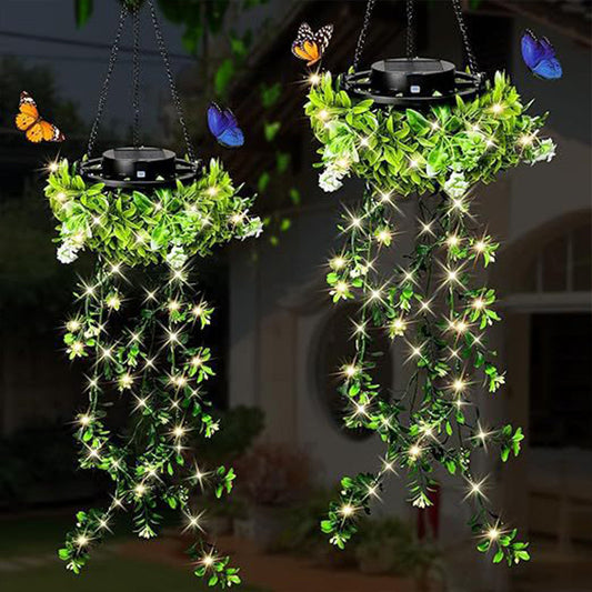 ☘️ Lampa suspendată de tip “milan” alimentată cu energie solară ✨
