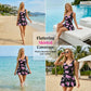 🌸 Rochie de baie cu imprimeu floral Magic 💕 Rochie de baie dintr-o singură piesă pentru femei, cu imprimeu floral