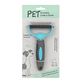 🐶🐱 Pieptene Dublu pentru Animale de Companie – Perie 2-în-1 pentru Câini și Pisici, Fără Durere și Fără Blană Împrăștiată! ✨🛁