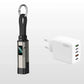 🔑 Încărcați oriunde, oricând – Cablu de încărcare universal 4-în-1 cu mufă și afișaj digital – Plată la livrare 🔋