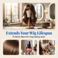 💧 Spray nutritiv ușor, fără clătire, pentru peruci – hidratare și prospețime fără efort! ✨