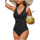 👙Acest costum de baie dintr-o singură piesă pentru femei, cu efect de modelare a abdomenului, chiar se potrivește. 💃