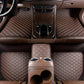 5 buc Impermeabil din piele de piele din piele de podea auto Mats